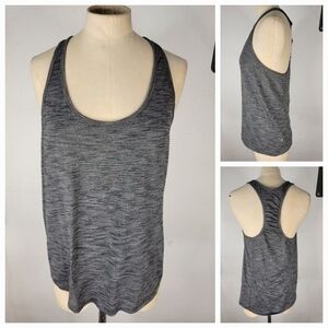 Lululemon Tank Top Sz 6 Racer Back Semi Loose Gray